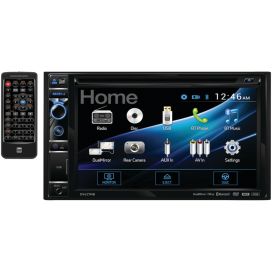 Dual XDVD276BT 6.2-Inch Double-DIN In-Dash DVD/CD Receiver with Bluetooth
